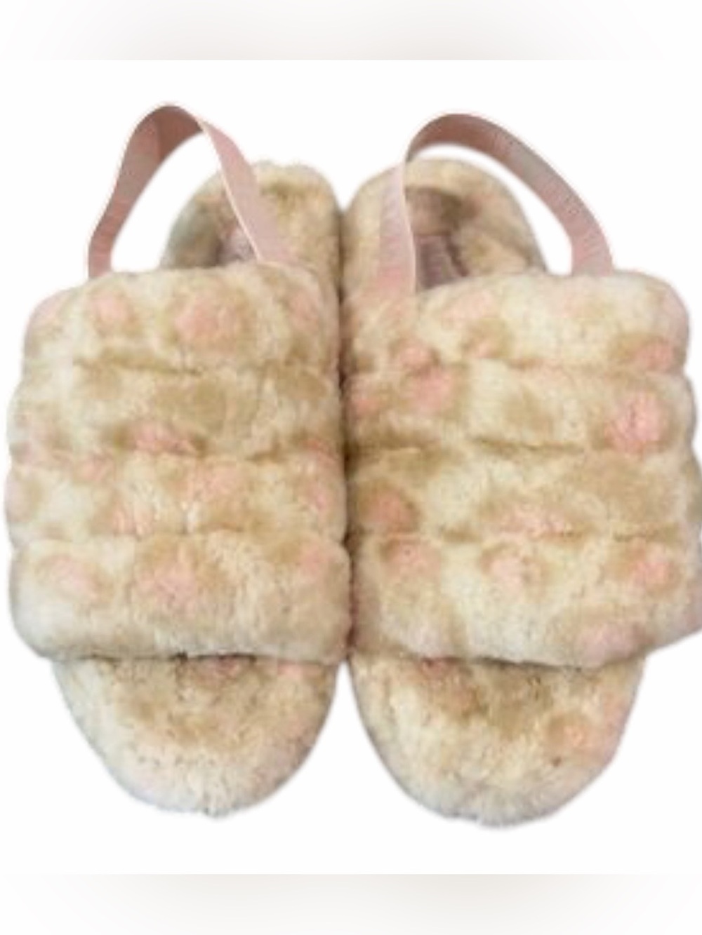 UGG Women’s Fluff Yeah Slides in Panther Pink Size 9